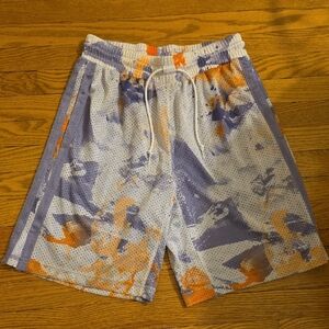 Adidas Q2 All Over Printed Mesh Basketball Shorts